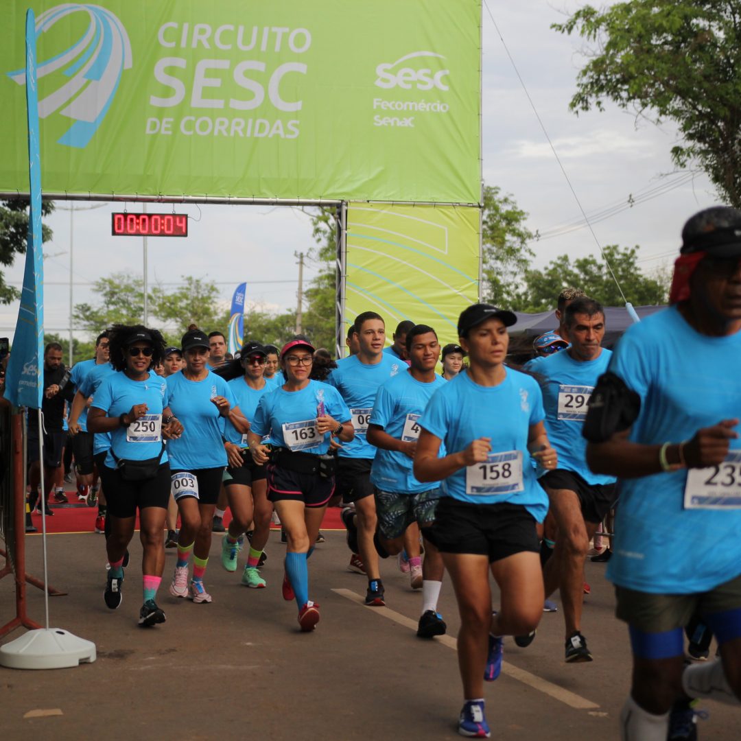 Estão abertas as inscrições para o Circuito Sesc de Corridas em